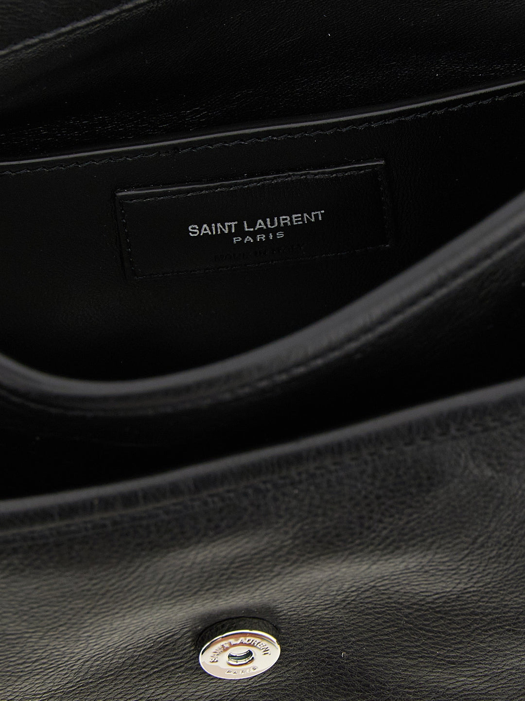 Men’s Saint Laurent Black Calfskin Crossbody Bag