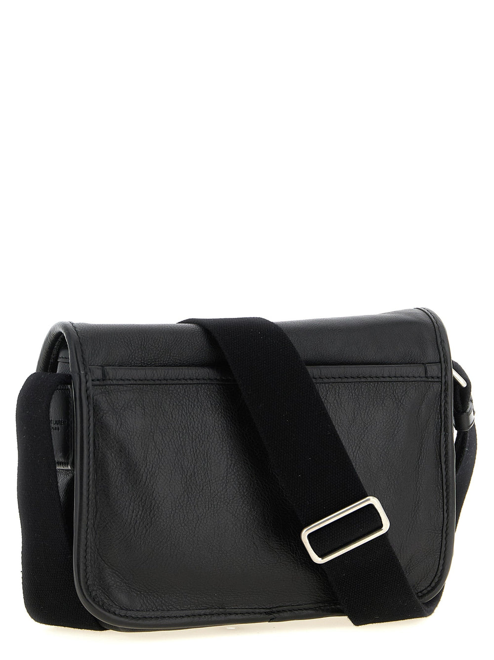 Men’s Saint Laurent Black Calfskin Crossbody Bag