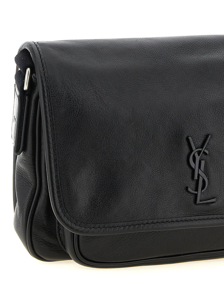 Men’s Saint Laurent Black Calfskin Crossbody Bag