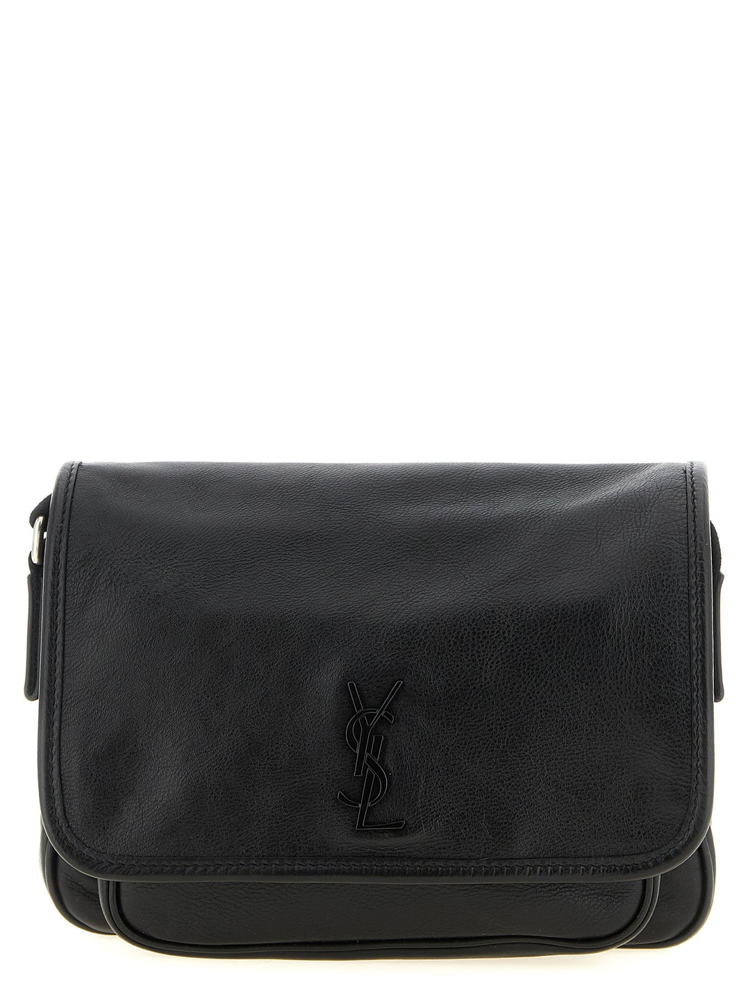 Men’s Saint Laurent Black Calfskin Crossbody Bag