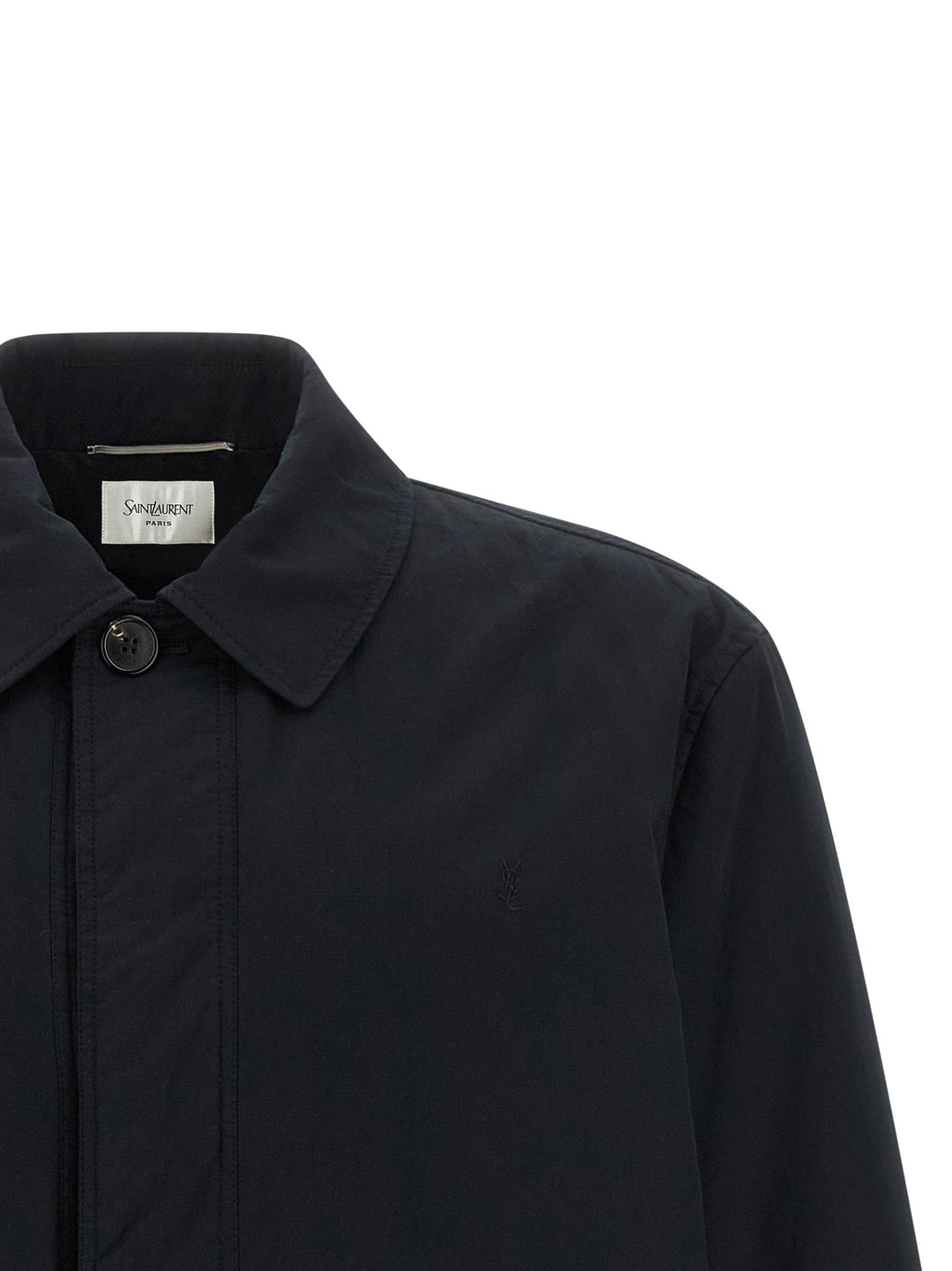 Men’s Saint Laurent Black Cotton Shell Jacket