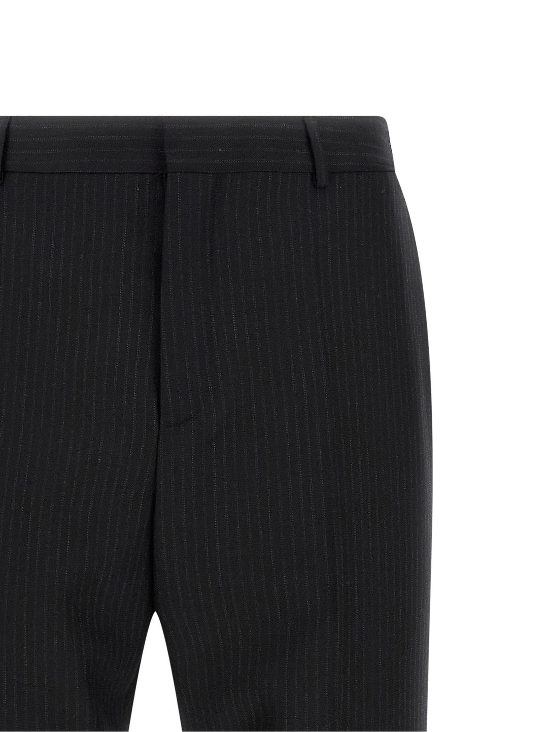 Men’s Saint Laurent Black Wool Dress Pants