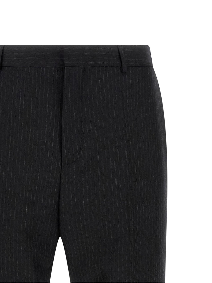 Men’s Saint Laurent Black Wool Dress Pants