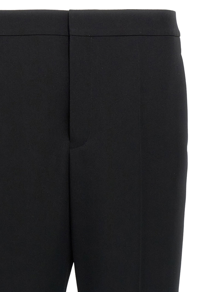 Men’s Saint Laurent Black Wool Dress Pants