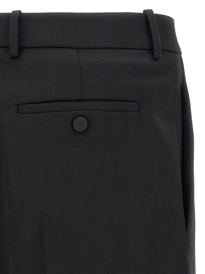 Men’s Saint Laurent Black Wool Dress Pants