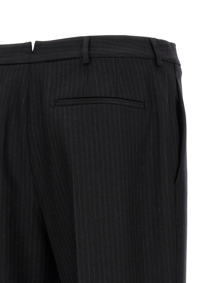 Men’s Saint Laurent Black Wool Dress Pants