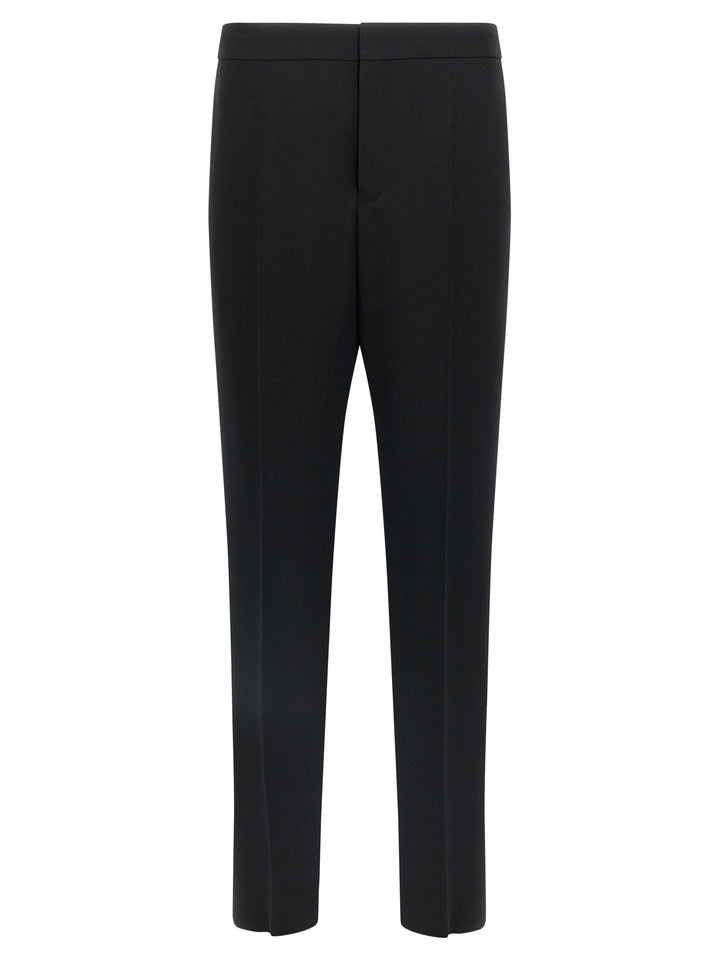Men’s Saint Laurent Black Wool Dress Pants