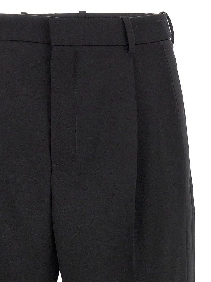 Men’s Saint Laurent Black Wool Dress Pants