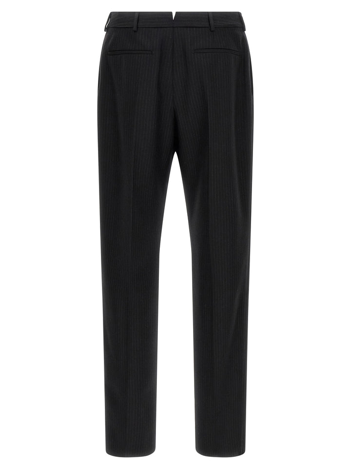 Men’s Saint Laurent Black Wool Dress Pants