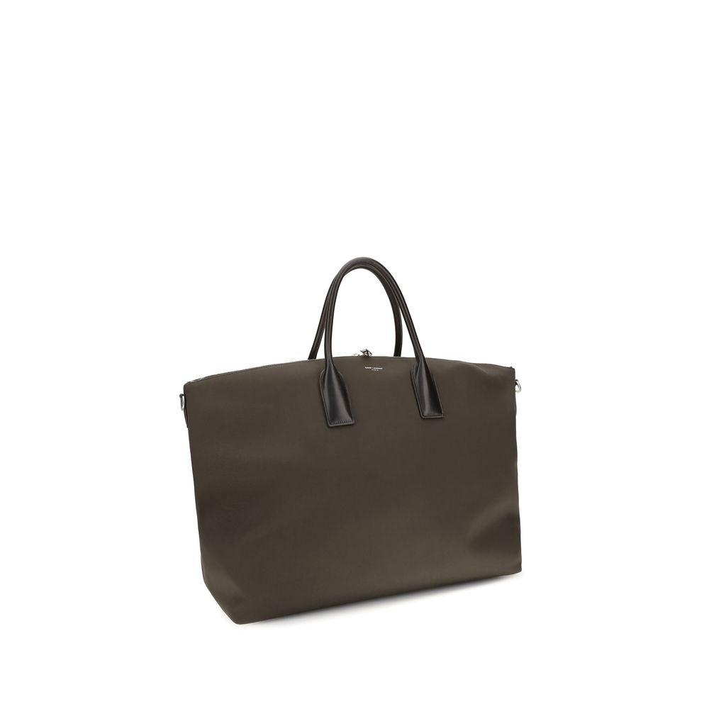 Men’s Saint Laurent Brown Calf Leather Bos Taurus Luggage and Travel