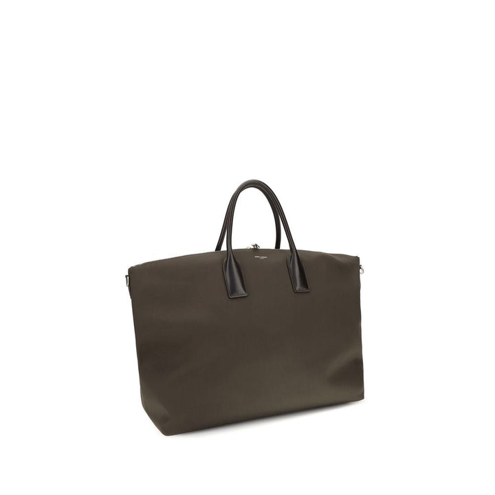 Men’s Saint Laurent Brown Calf Leather Bos Taurus Luggage and Travel