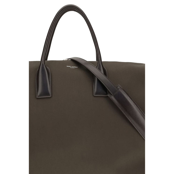 Men’s Saint Laurent Brown Calf Leather Bos Taurus Luggage and Travel