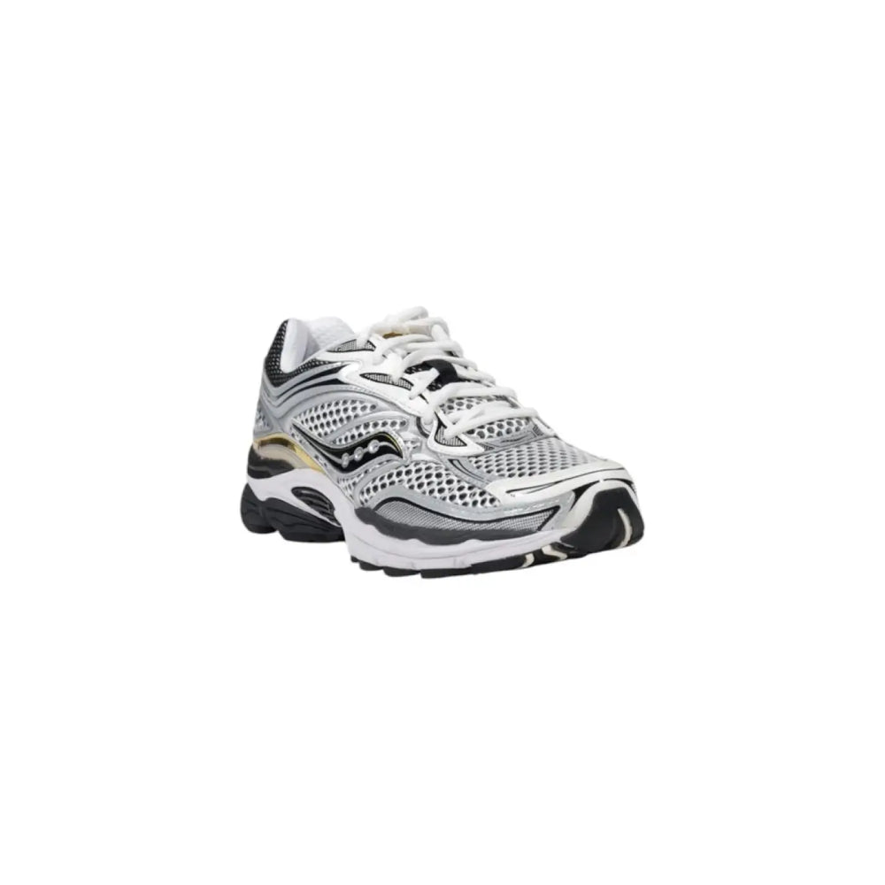 Men’s Saucony White Synthetic Athletic Sneakers
