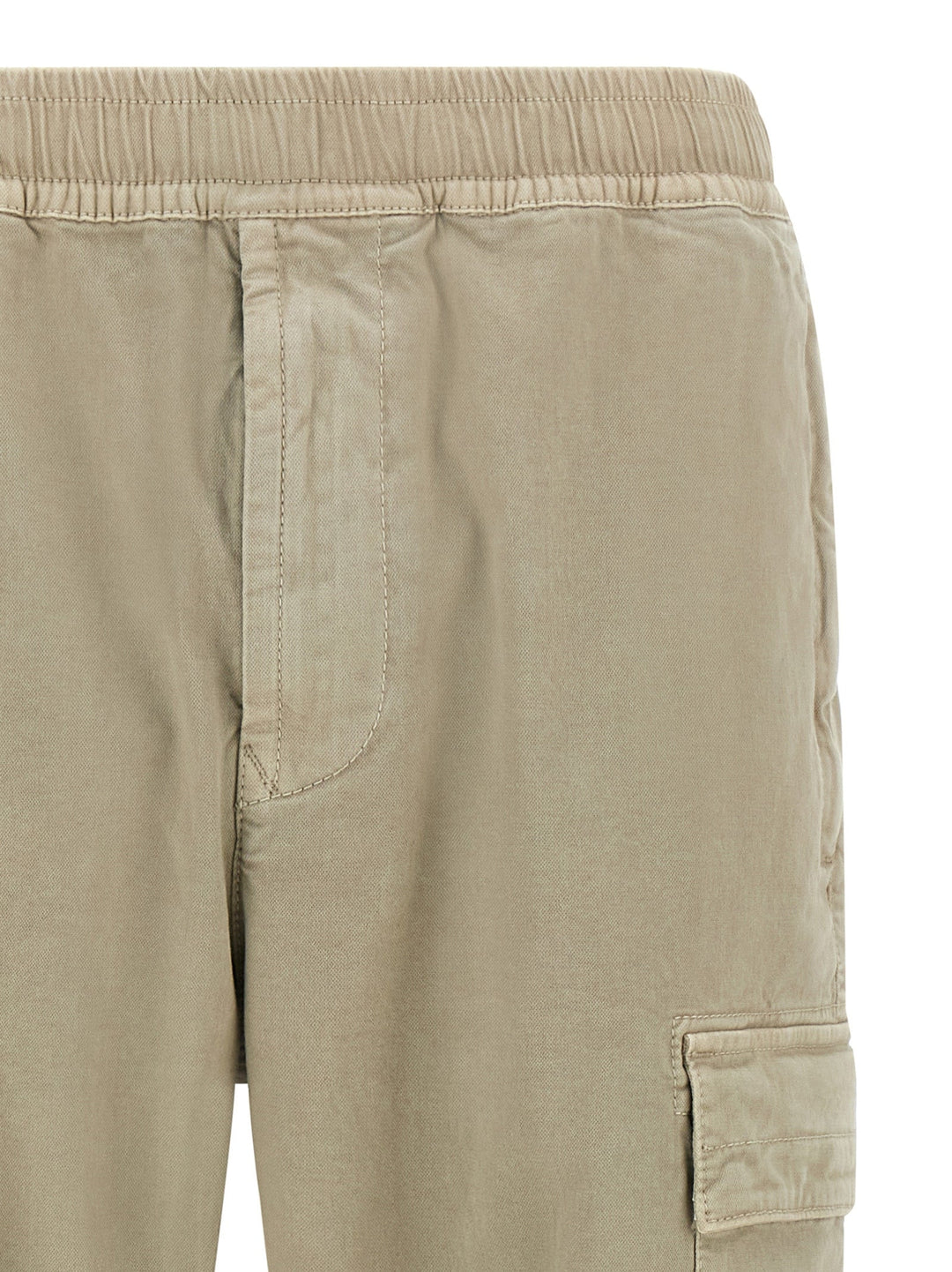 Men’s Stone Island Beige Cotton Cargo Pants