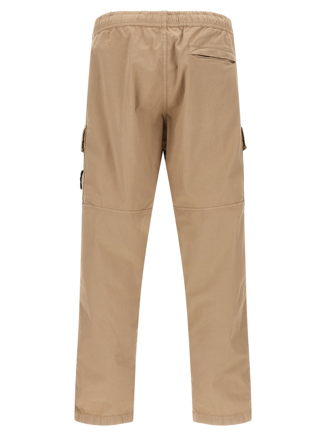 Men’s Stone Island Beige Cotton Cargo Pants