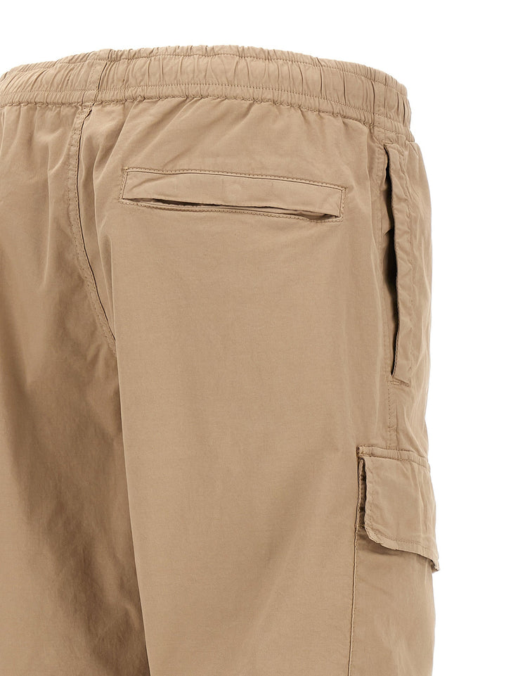 Men’s Stone Island Beige Cotton Cargo Pants