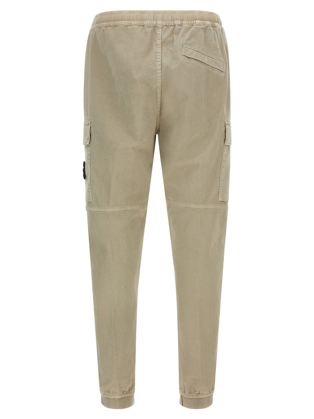 Men’s Stone Island Beige Cotton Cargo Pants