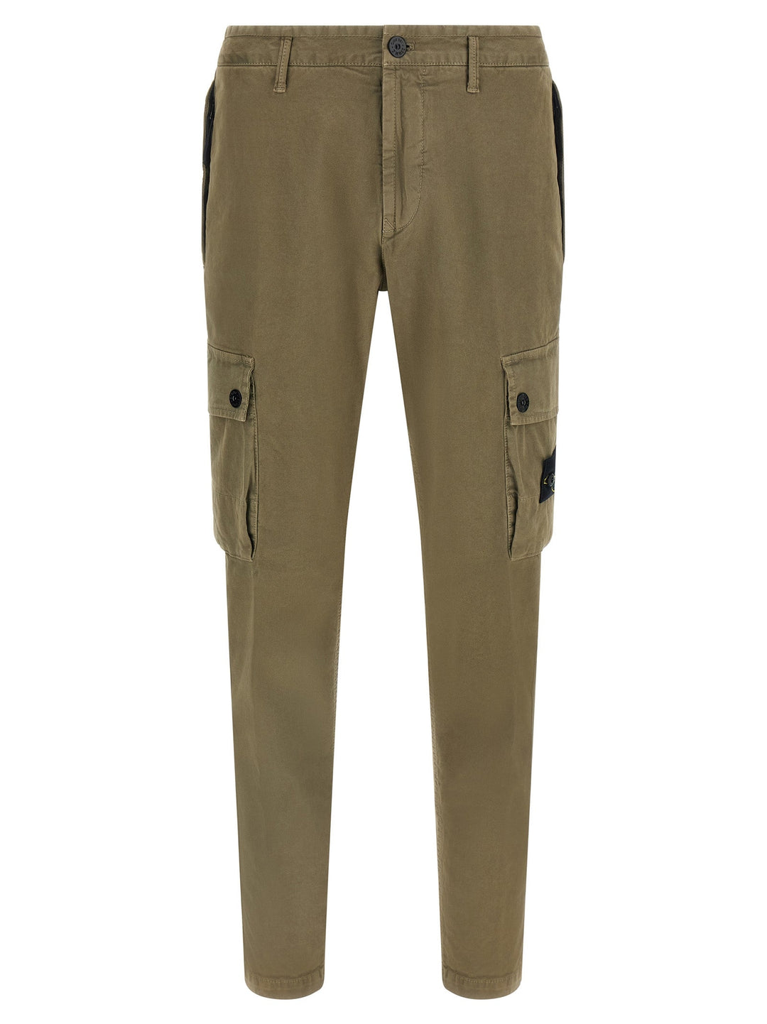 Men’s Stone Island Bicolor Cotton Cargo Pants