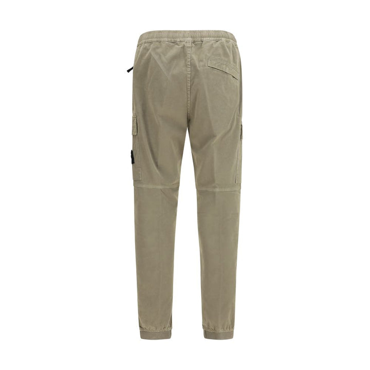 Men’s Stone Island Bicolor Cotton Cargo Pants