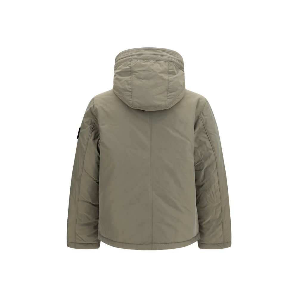 Men’s Stone Island Bicolor Polyester Shell Jacket