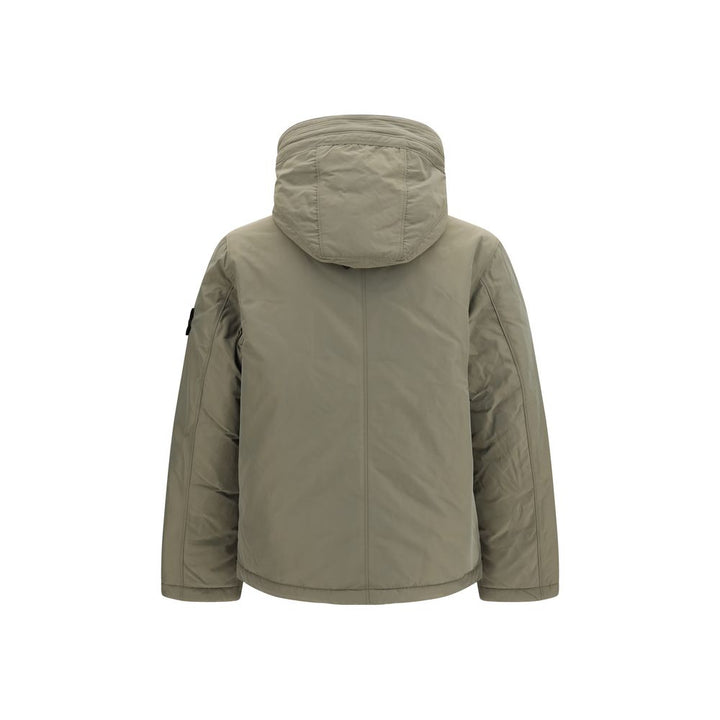 Men’s Stone Island Bicolor Polyester Shell Jacket