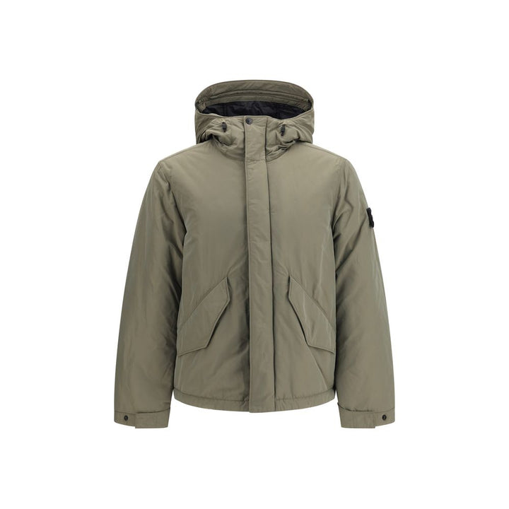 Men’s Stone Island Bicolor Polyester Shell Jacket