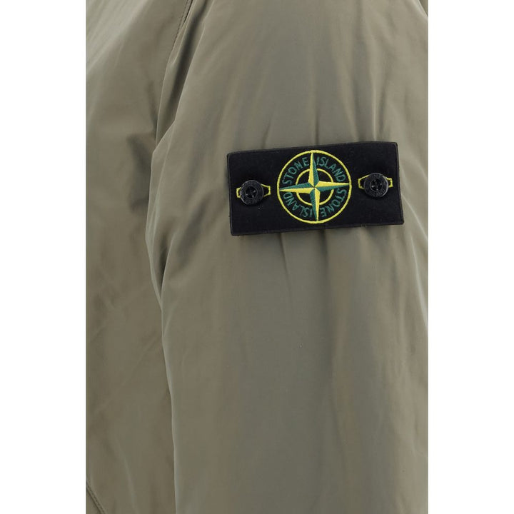 Men’s Stone Island Bicolor Polyester Shell Jacket