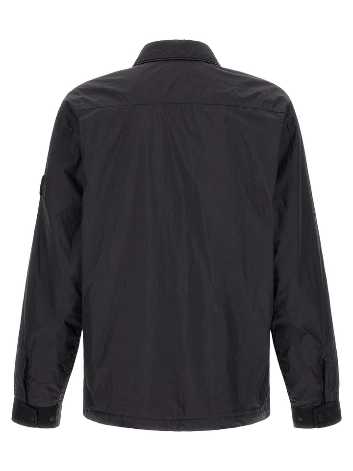 Men’s Stone Island Black Polyamide Shell Jacket