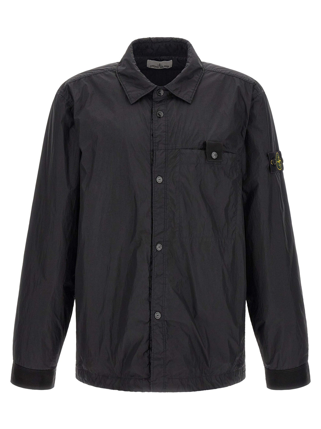 Men’s Stone Island Black Polyamide Shell Jacket