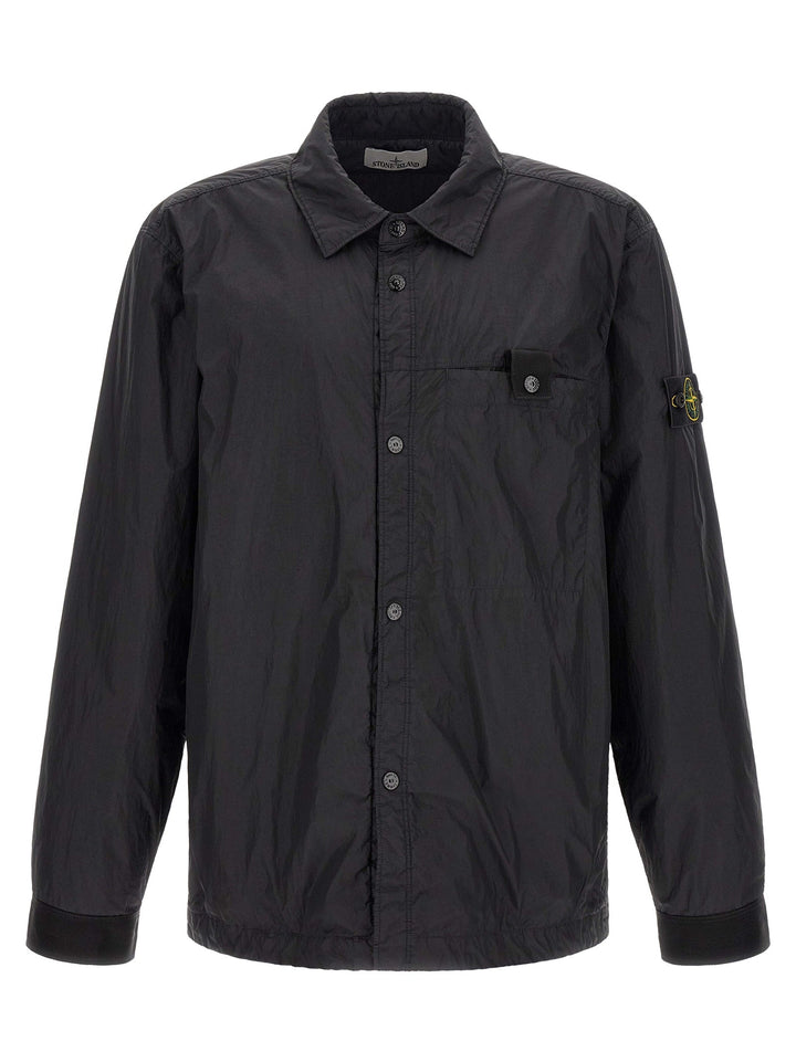 Men’s Stone Island Black Polyamide Shell Jacket