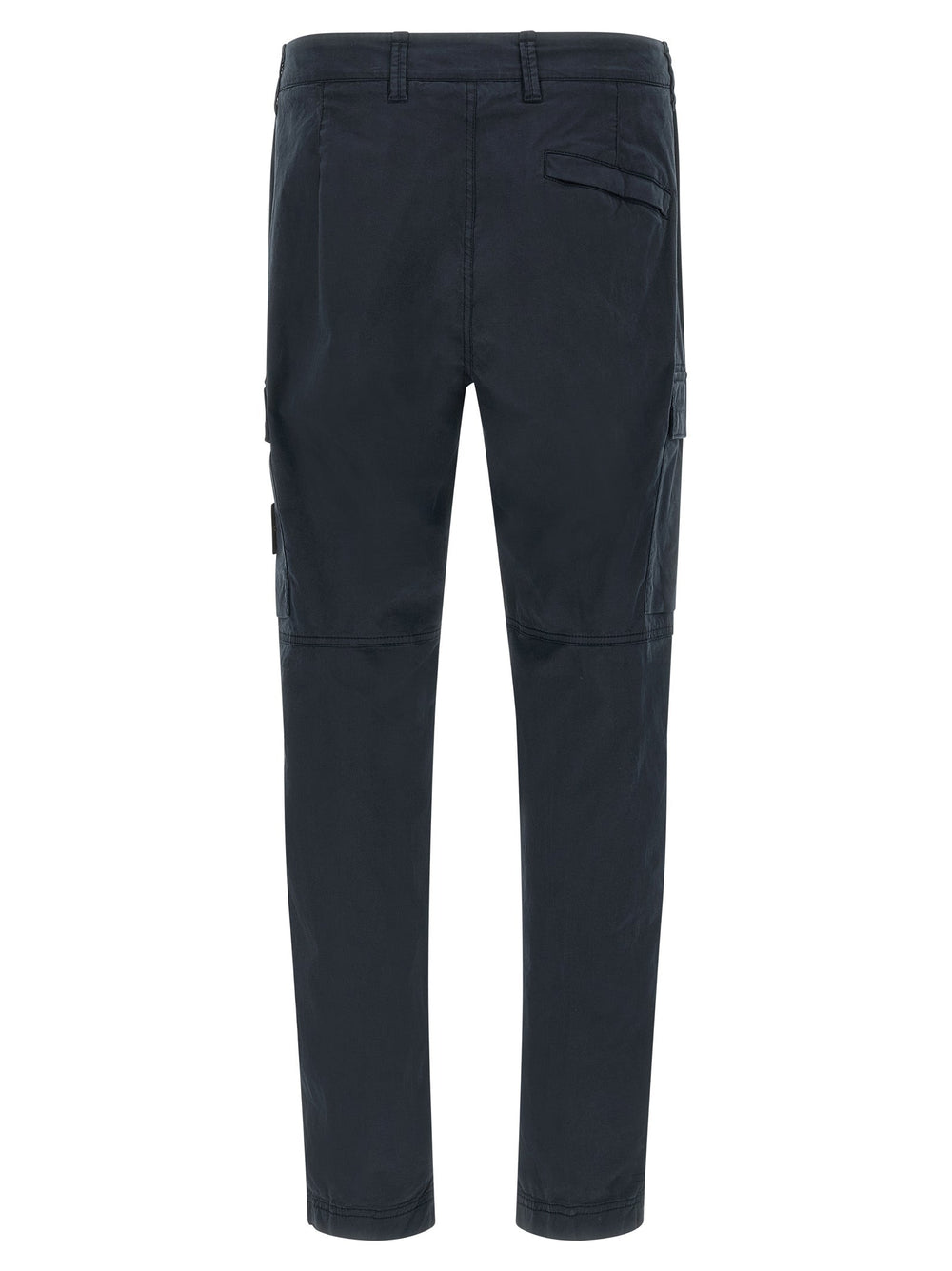 Men’s Stone Island Blue Cotton Cargo Pants