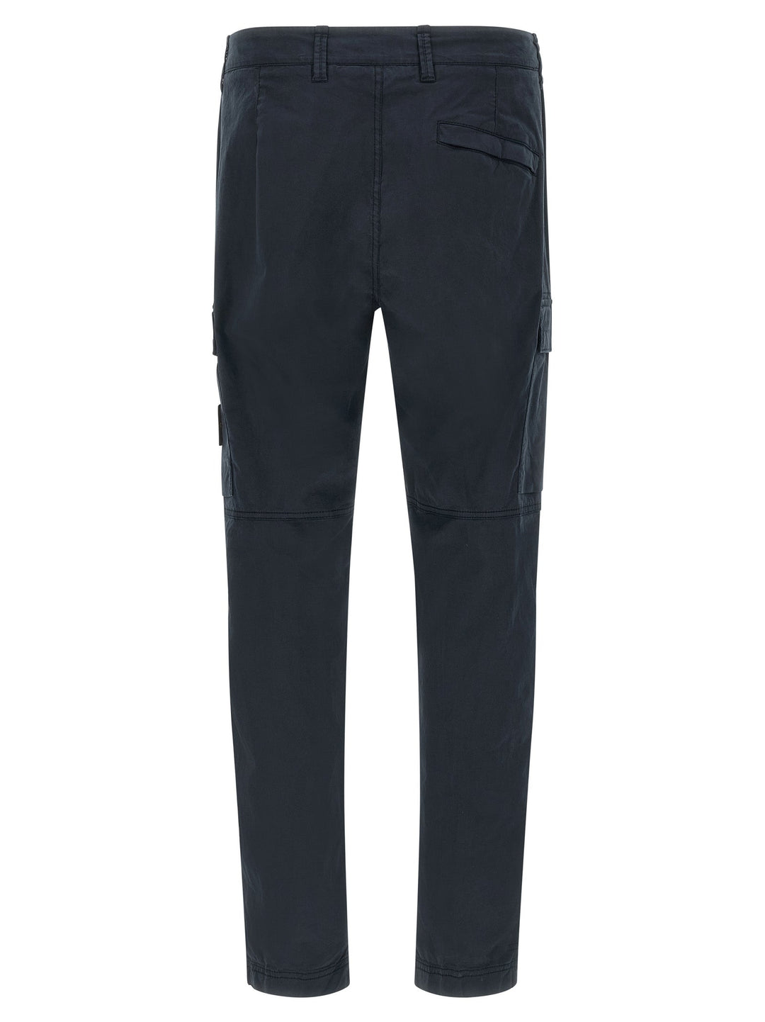 Men’s Stone Island Blue Cotton Cargo Pants