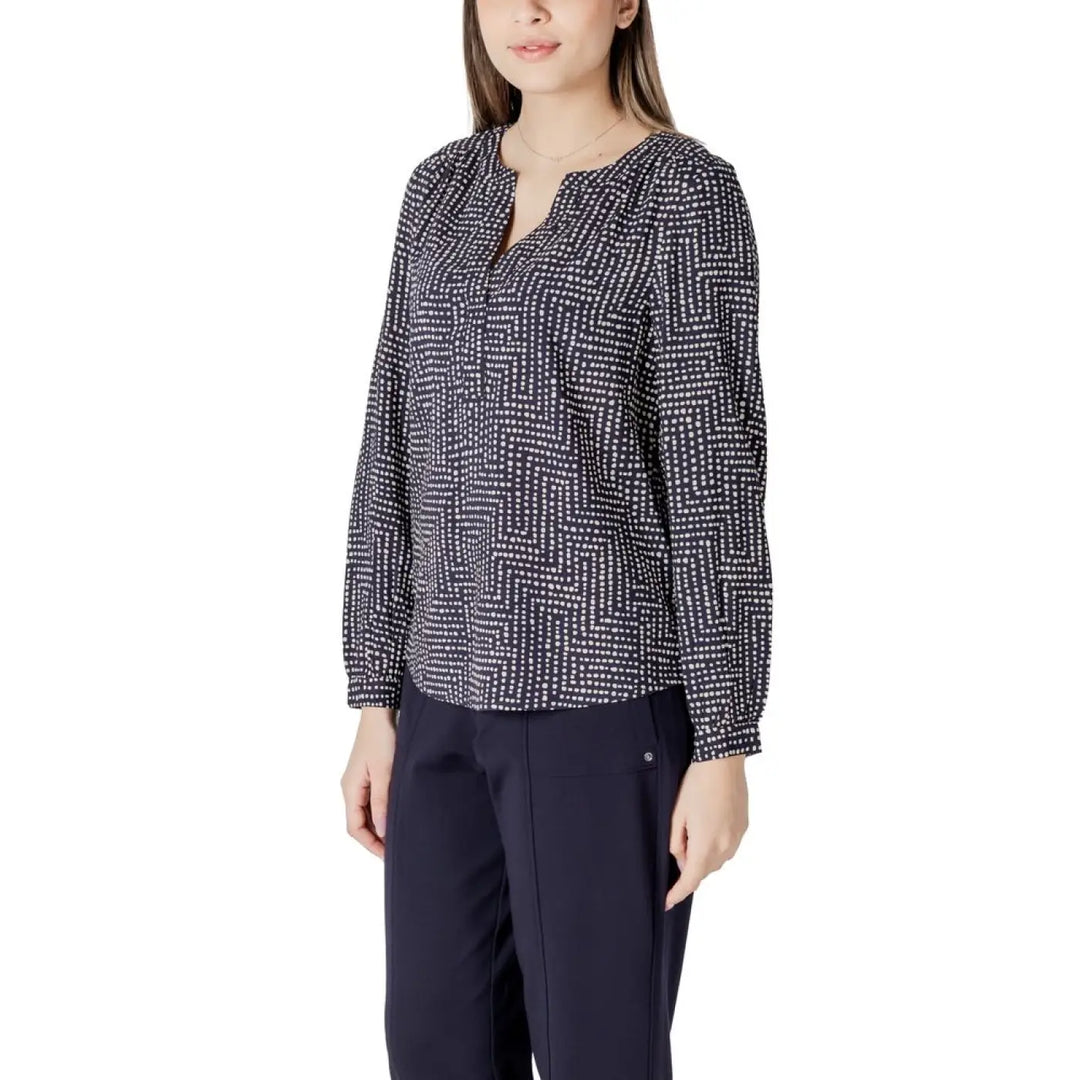 Men’s Street one Blue Viscose Blouse