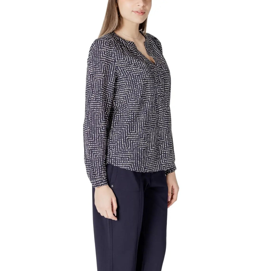 Men’s Street one Blue Viscose Blouse