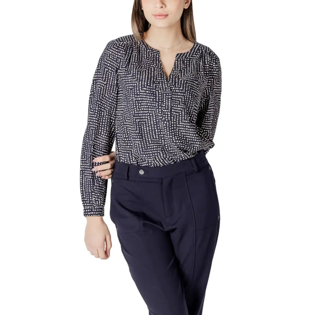 Men’s Street one Blue Viscose Blouse