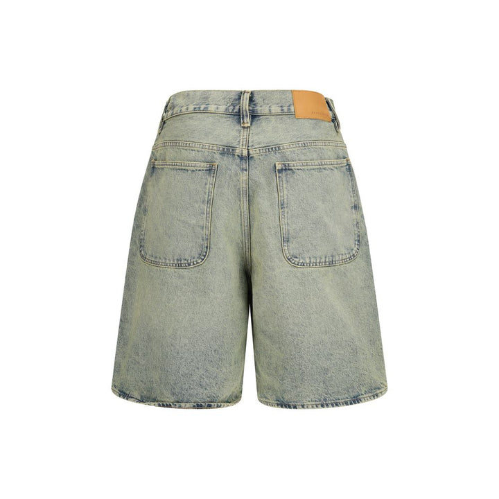 Men’s Sunflower Blue Cotton Bermuda Shorts