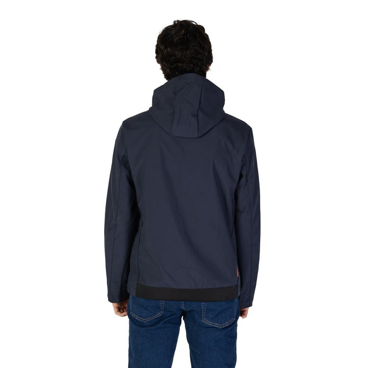 Suns Blue Polyester Shell Jacket