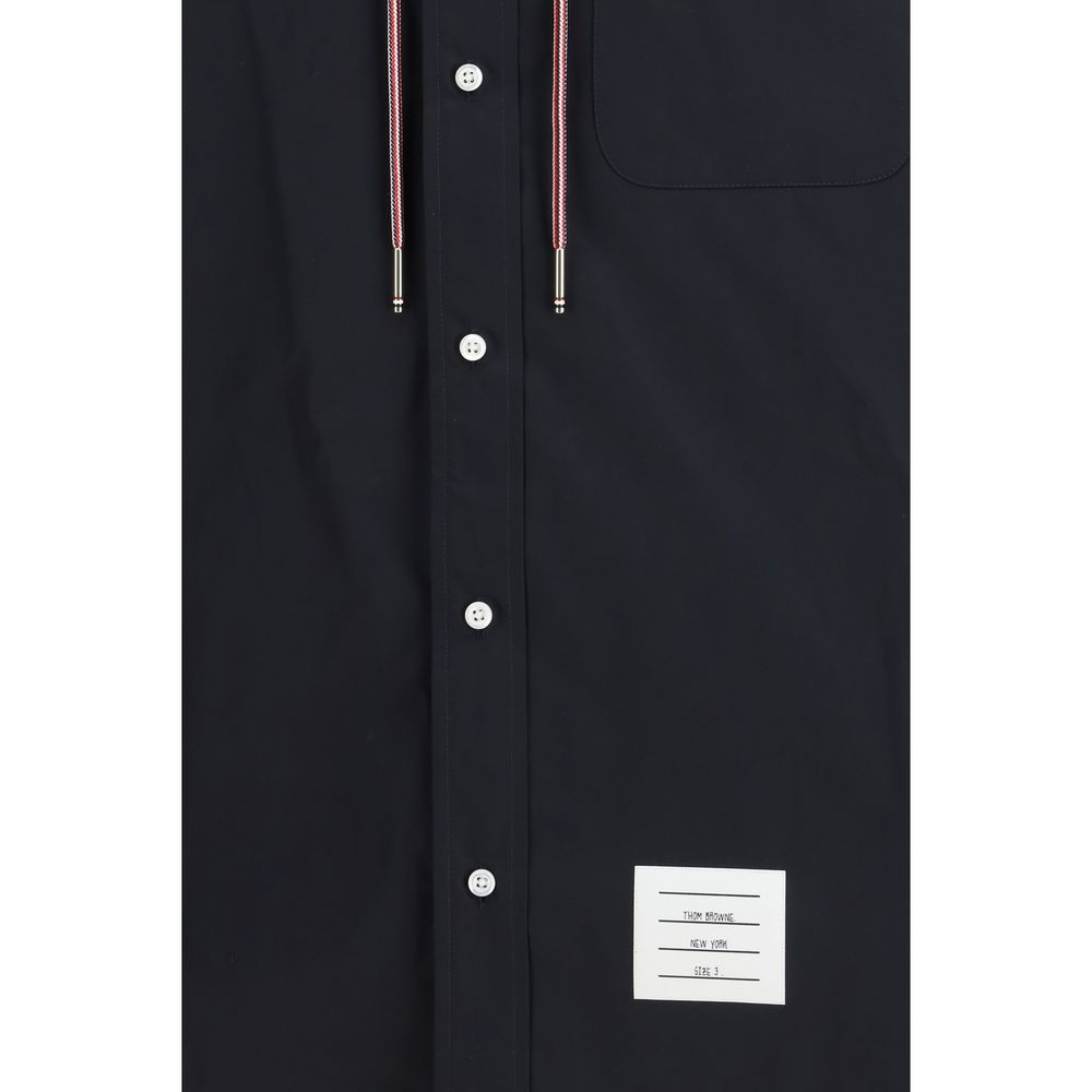Men’s Thom Browne Black Polyamide Shell Jacket
