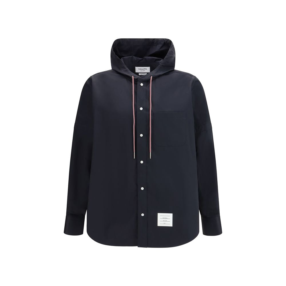 Men’s Thom Browne Black Polyamide Shell Jacket