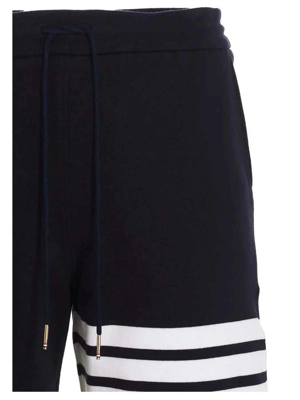 Men’s Thom Browne Blue Cotton Bermuda Shorts