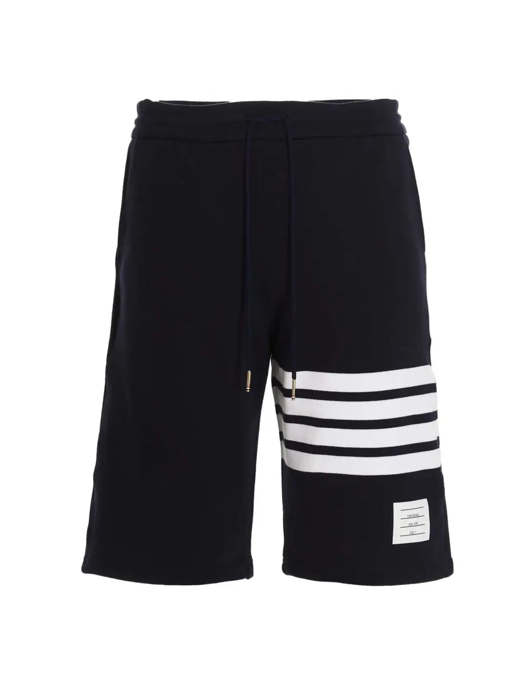 Men’s Thom Browne Blue Cotton Bermuda Shorts