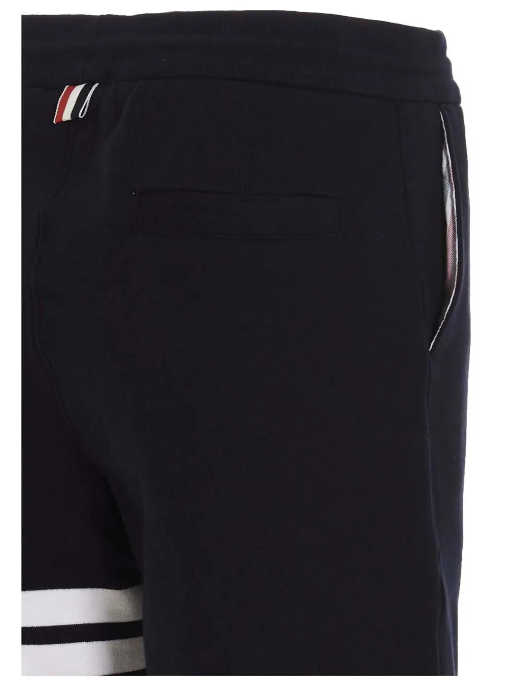 Men’s Thom Browne Blue Cotton Bermuda Shorts
