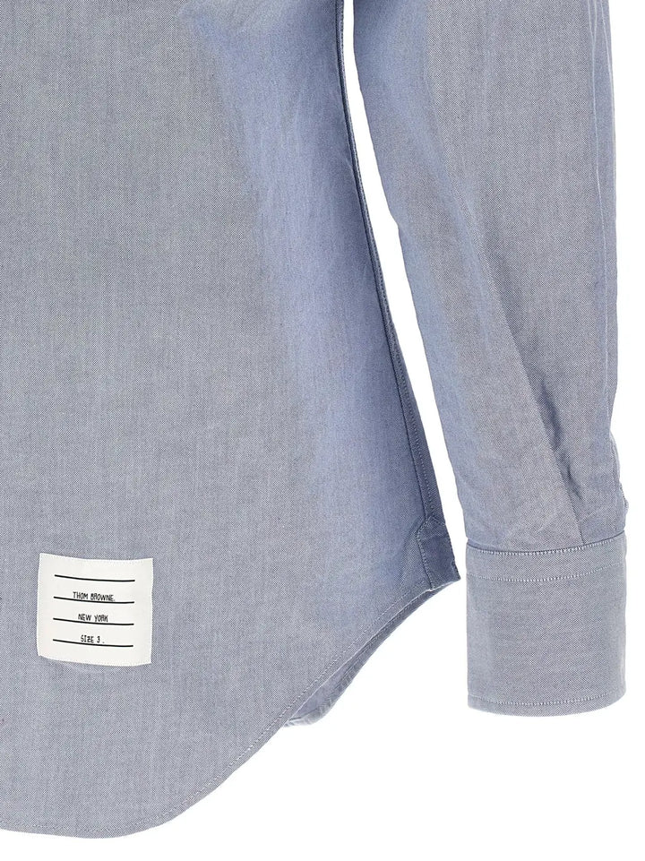 Men’s Thom Browne Blue Cotton Blouse