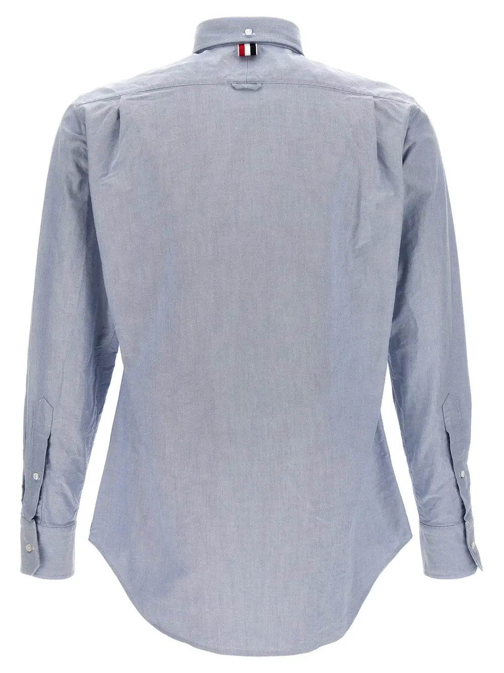 Men’s Thom Browne Blue Cotton Blouse