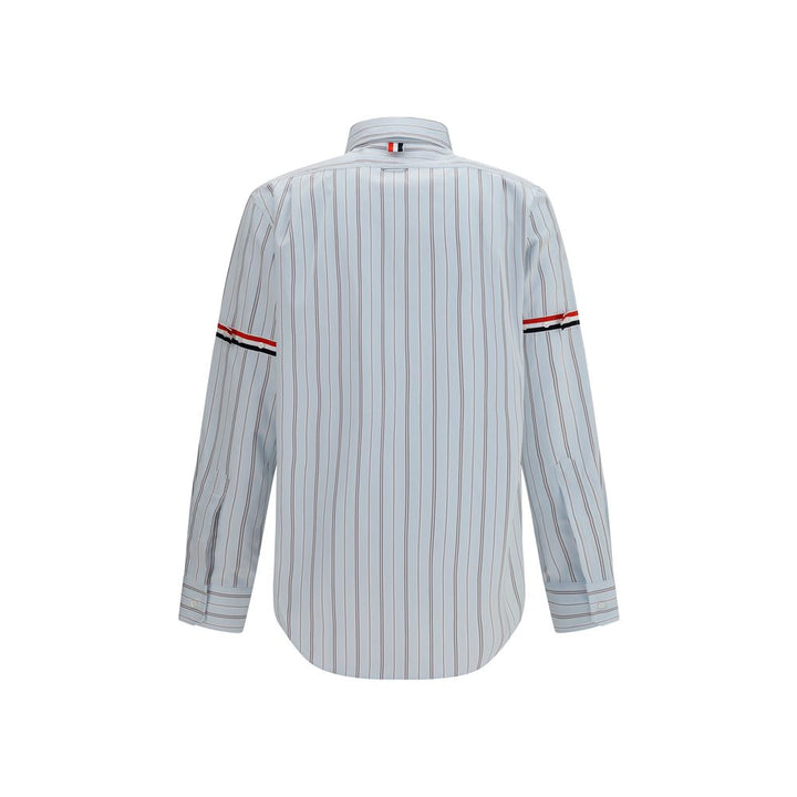 Thom Browne Blue Cotton Dress Shirt