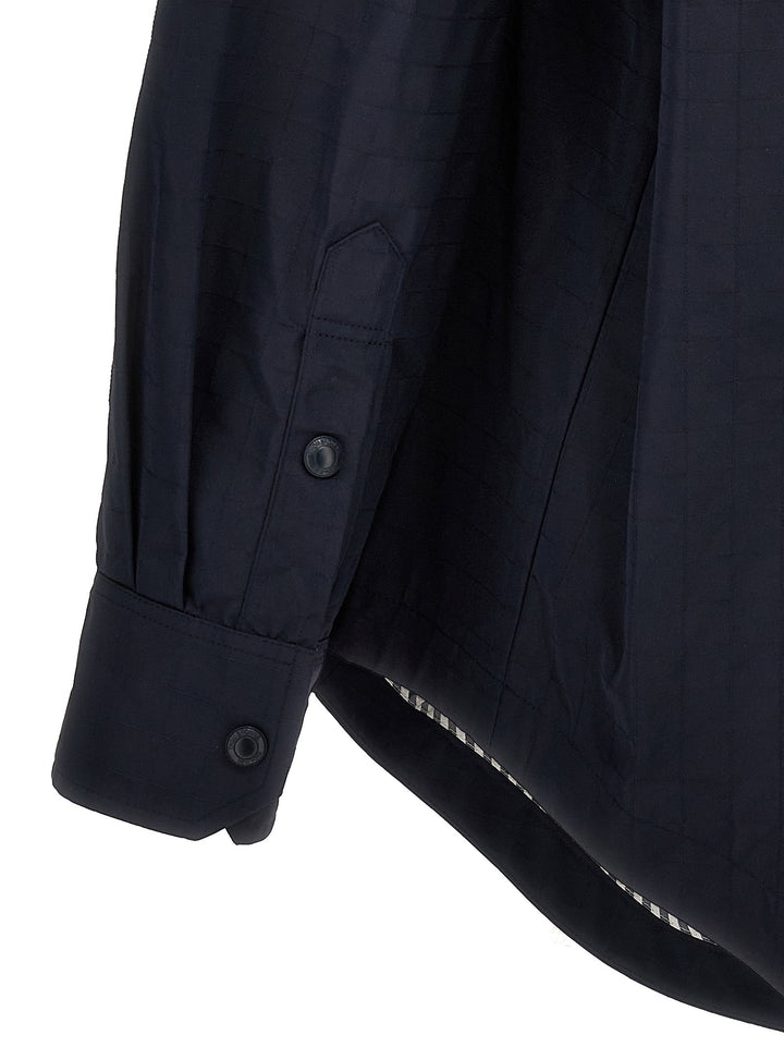 Thom Browne Blue Polyamide Blouse