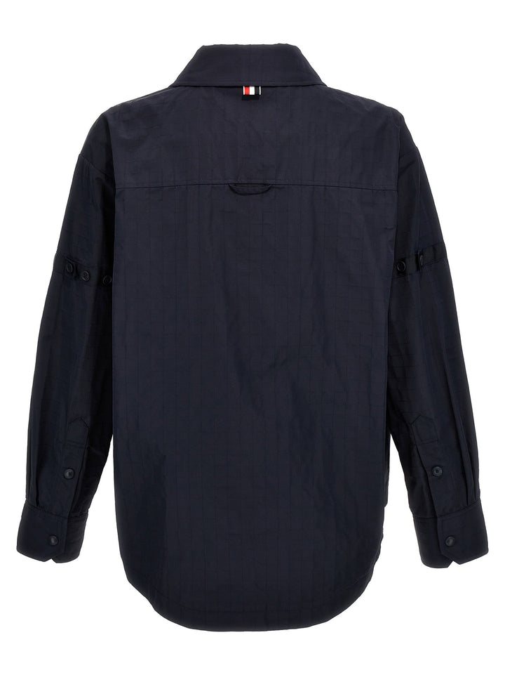 Thom Browne Blue Polyamide Blouse