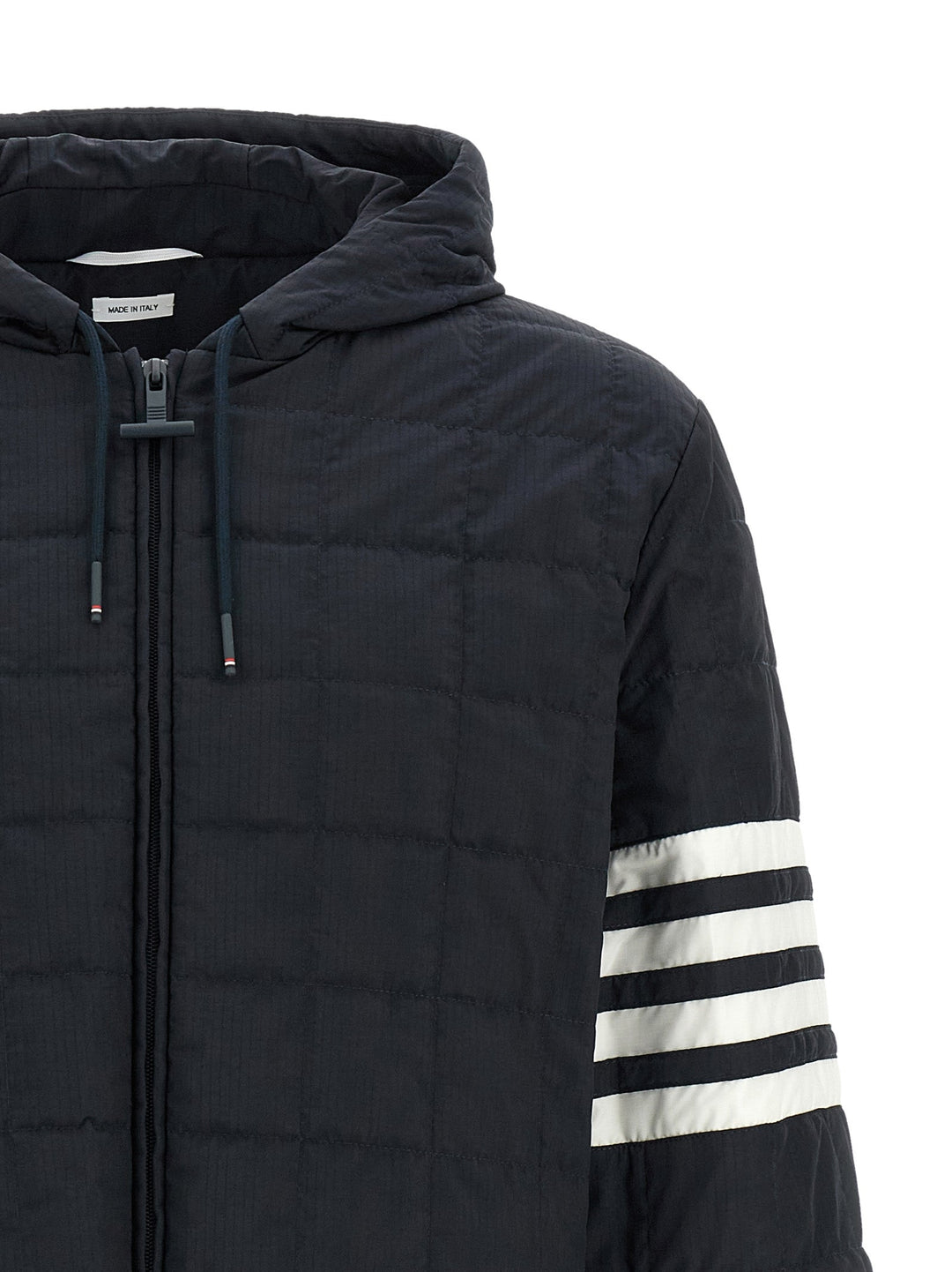 Men’s Thom Browne Blue Polyamide Shell Jacket