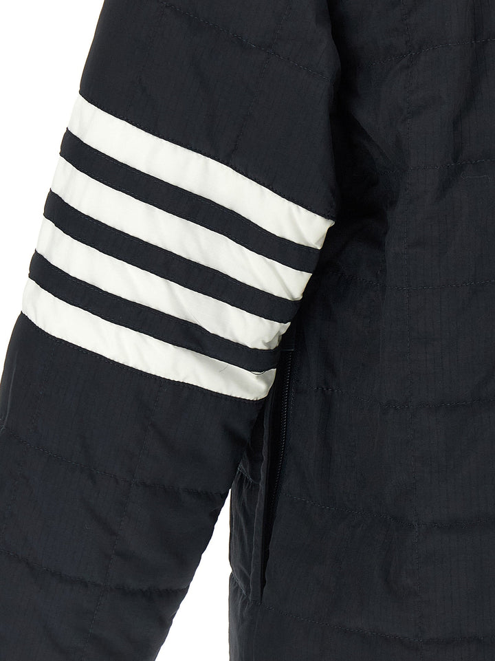 Men’s Thom Browne Blue Polyamide Shell Jacket