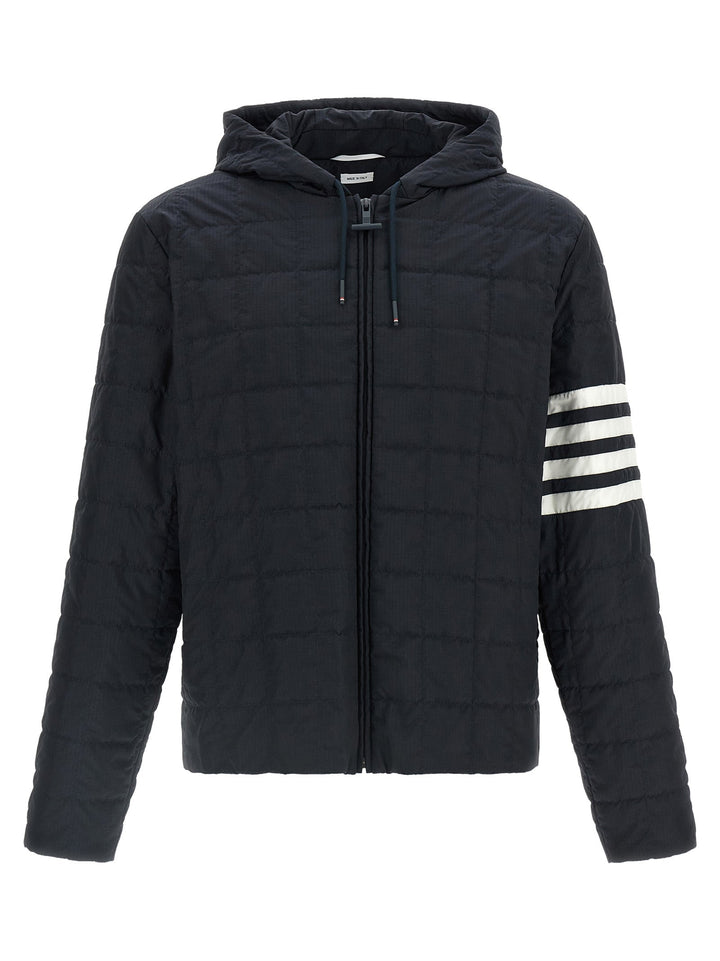 Men’s Thom Browne Blue Polyamide Shell Jacket